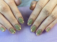 エリートネイル(Elite Nail)/ガラスフレンチネイル