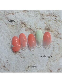 アトリエ ツメ(atelier TsuMe)/5月限定◇ネイルアートデザイン