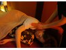 【1番人気！五感を癒す極上の100分】全身手もみ+ヘッド+ハーブボウル（男性）