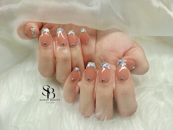 シュガービューティーネイルズ(Sugar Beauty Nails)/ガラスネイルデザイン