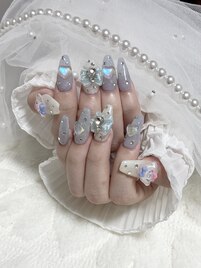 シナモロール/推し活ネイル☆