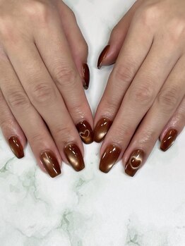 ピーチ(Peach)の写真/数あるデザインの中からあなたの好み・イベント合わせたネイルをお選びいただけます☆