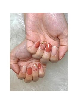 ワンラブネイルズ 池袋店(One Love Nails)/【定額】5490円★　ニュアンス