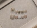 【フットネイル】定額デザイン