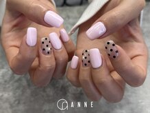 マグドット×ベビーピンク