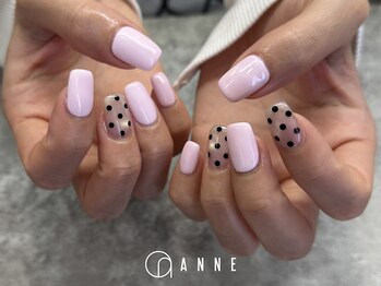 マグドット×ベビーピンク