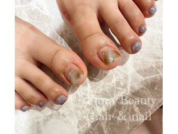 フローラビューティ(Flora Beauty)/定額フットネイル【岡山】