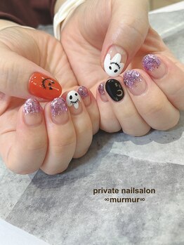 プライベート ネイルサロン マーマ(murmur)/ハロウィンネイル