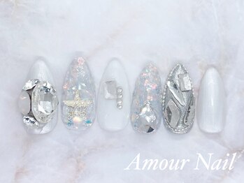 アムールネイル 新宿西口店(Amour Nail)/韓国ワンホン　ゴージャスコース