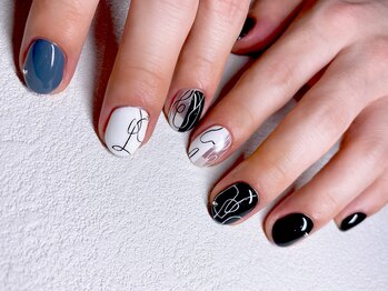 ネイルマジック 仙台一番町店(NAIL MAJIC)/らくがきネイル☆メンズネイル