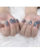 リ ベル(Re:Bell)/埋め尽くし+くすみブルー