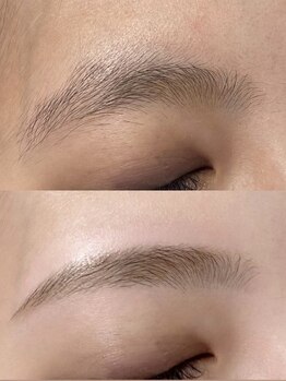 ブライズ(BRISE)の写真/お顔のバランスを見て、理想にピッタリの美眉へと導きます!フェイシャルWAXと同時施術もオススメです◎