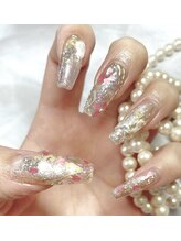 バーガンディ(BURGUNDY)/ラメワンカラー