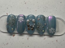 ユメ(YUME)/12月ネイル7000円