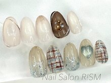 リズム(Nail salon Rism)/2月プレミアム定額【冬ネイル】