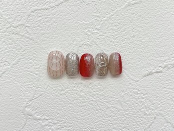 ツーバイマックスビューティー 吉祥寺(2by MAX BEAUTY)/ブライダル　色鉛筆ネイル