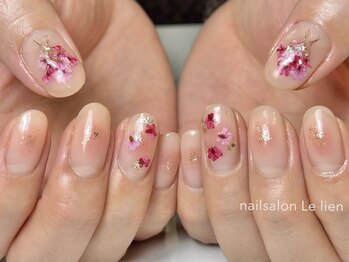 ル リアン 北浦和(le lien)の写真/【キッズスペース有】肌なじみを考えた繊細な色使いとアートで指先を美しく。大人女性の品を引出す[北浦和]