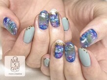 ネイルズガッシュ 大森駅前店(NAILs GUSH)/フィルイン/推しネイル/持ち込み