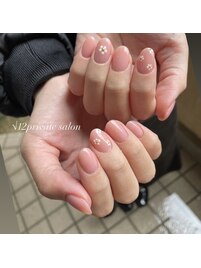 定額スプリングデザインネイル