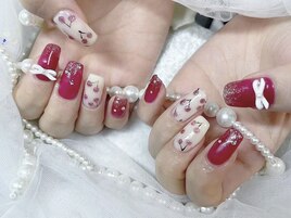 さくらんぼネイル9500円