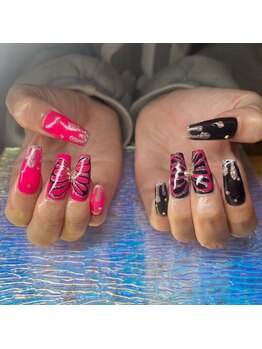 モレリア 心斎橋店(morelia)/バタフライネイル