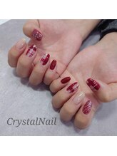 クリスタルネイル ゆめタウン夢彩都(CRYSTAL NAIL)/持ち込みデザイン