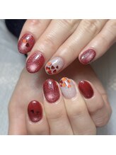 エヌラ(ENURA)/バレンタインネイル