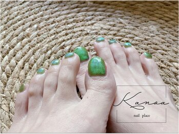 カノアネイルプレイス(KANOA nail place)の写真/"足元からお洒落を満喫♪"長年の経験による高い技術×デザイン力でワンランク上のFOOTネイルをご提供★