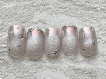 エムドットネイル 池袋(m.nail)/ピンクオーロラマグネット