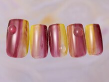 ジェミーネイル シンジュク(Jemiy nail shinjuku)/個性派もやもやニュアンス￥6980