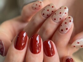 クリスマスネイル