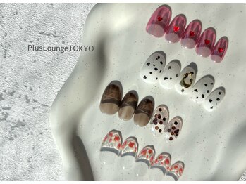 プルースラウンジ トウキョウ(Plus Lounge TOKYO)/2月の定額ネイル♪trend