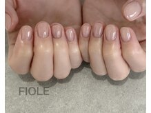 フィオル(FIOLE)/ワンカラーショートネイル♪