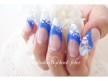 フェリーチェ(nail salon＆school felice)/長さだし☆デザインスカルプ
