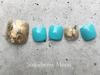 サロンストロベリームーン(Salon Strawberry Moon)/ニュアンスネイル　￥8800