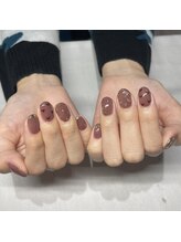 ミントリーフ バイ リート(Mint leaf by Reat)/パープルブラウンニュアンス