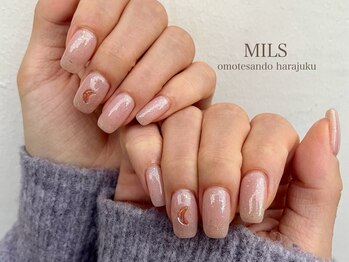 ミルズ オモテサンドウ(MILS omotesando)/シンプルネイル