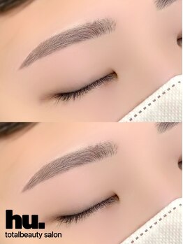 フー 池袋東口店(hu.)の写真/ナチュラルな太眉から上品なスッキリ眉まで、デザインは自由自在！メンズも多数ご来店♪丁寧な保湿ケア◎