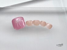 アンドラッシュ アンドネイル 本郷三丁目駅前店(and lash/and nail)/フット定額　1本アート