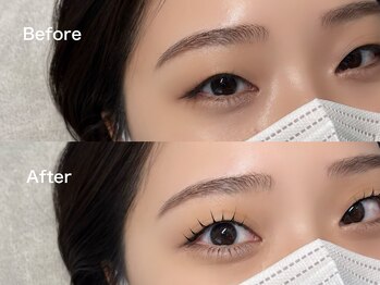 ジュベアイラッシュ 別府店(juve. eyelash)/上下パーマで小顔効果も！