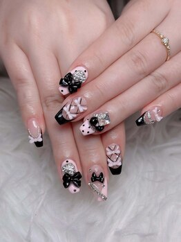 チップアートやりパーツつけ放題