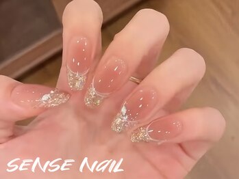 センスネイル 池袋店(Sense Nail)/ガラスフレンチ