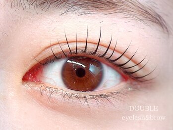 ダブル 上本町店(DOUBLE)の写真/自然なのに印象的♪大人のまつ毛パーマをご提案☆高い技術力であなたのお目元のお悩みを解決します！