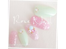 ローズネイル(Rose Nail)の雰囲気（日常使い～イベント使いまで◎オシャレのアクセントに！）