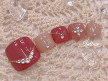 アンティム(Intime)/FOOTストーンアート￥9,500