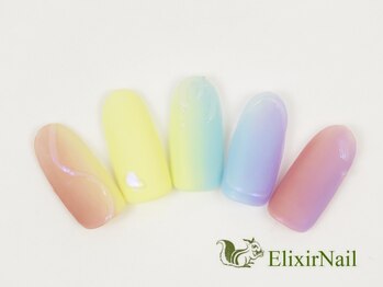 エリクサーネイル 神田(Elixir Nail)/カジュアル/クーポン使用