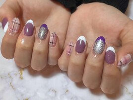 ガーリーチェック×フレンチ☆