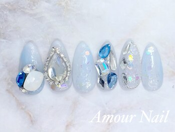 アムールネイル 新宿西口店(Amour Nail)/韓国ワンホン　ゴージャスコース