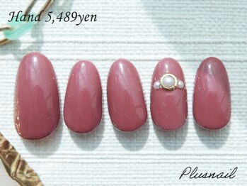 プラスネイル 銀座中央通り店(PLUS NAIL)/【2453】定額5,489円シンプル