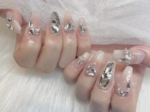 モカ 心斎橋(moca by Lee)/【Aina】ワンホンチークネイル